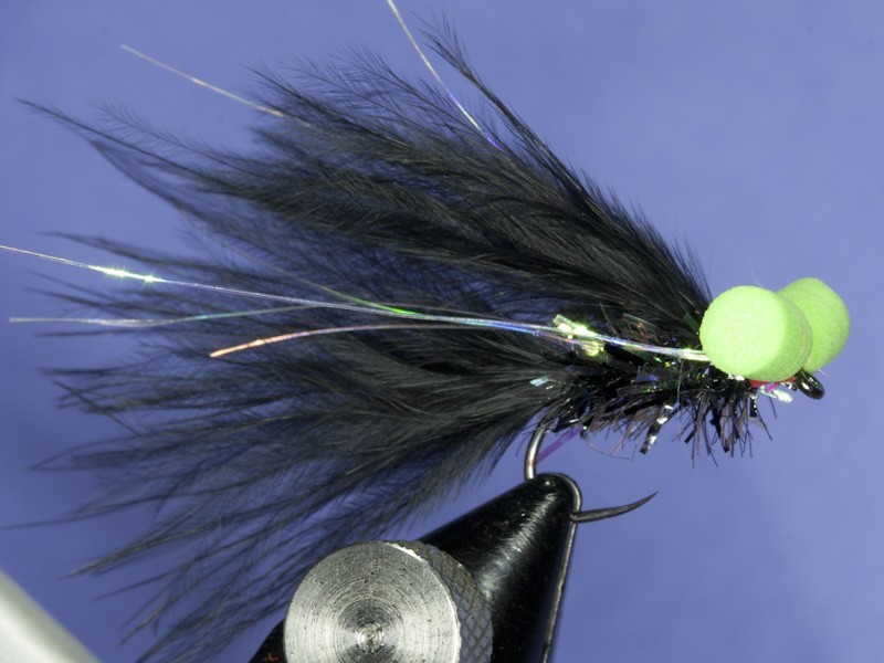 Silicone Boobie Black Fishing Fly  Manic Fly Collection – Manic Tackle  Project